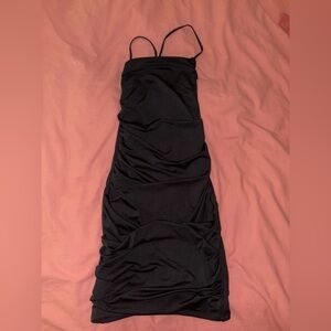 Oh Polly Elegant Black Dress